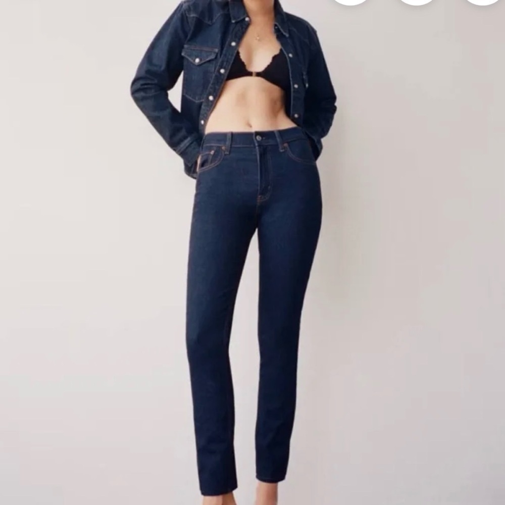 Abercrombie & Fitch Indigo Stretch Erin Jeans Size 8L
